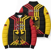 Personalised Tag Der Deutschen Einheit Bomber Puffer Jacket Happy Unity Day