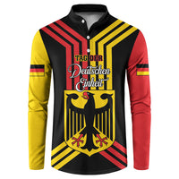 Personalised Tag Der Deutschen Einheit Button Sweatshirt Happy Unity Day