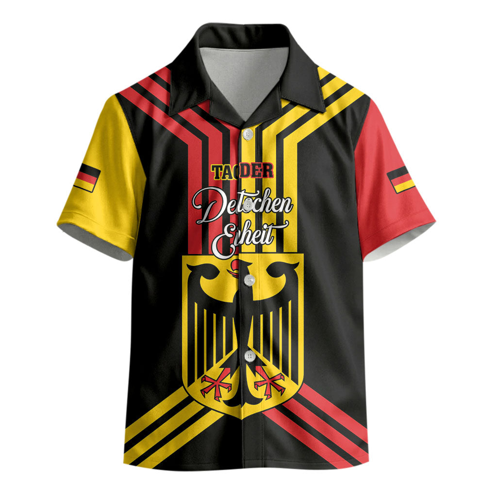 Personalised Tag Der Deutschen Einheit Kid Hawaiian Shirt Happy Unity Day