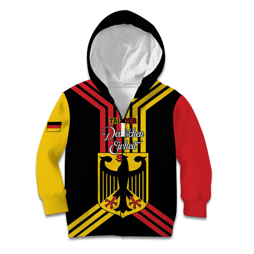 Personalised Tag Der Deutschen Einheit Kid Hoodie Happy Unity Day