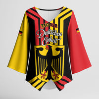 Personalised Tag Der Deutschen Einheit Kimono Sleeve Blouse Happy Unity Day