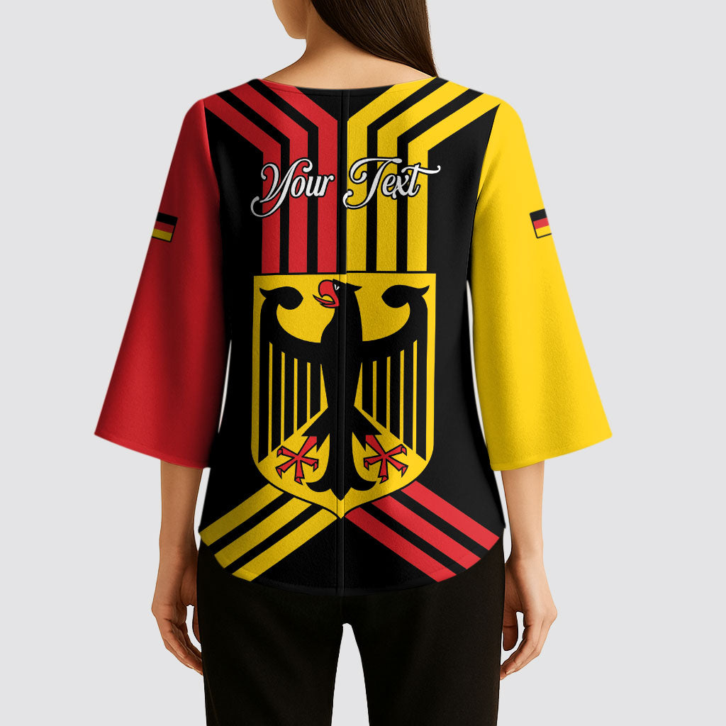 Personalised Tag Der Deutschen Einheit Kimono Sleeve Blouse Happy Unity Day