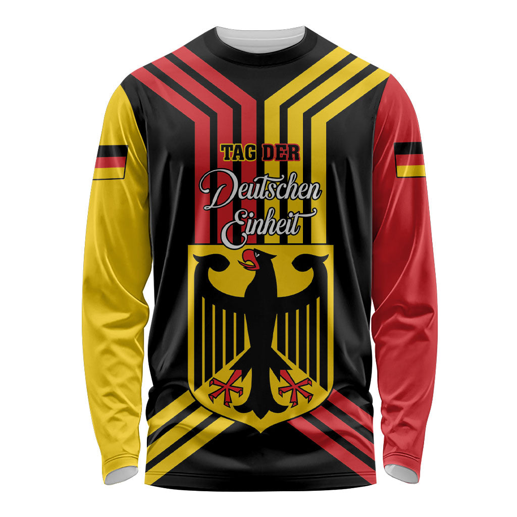 Personalised Tag Der Deutschen Einheit Long Sleeve Shirt Happy Unity Day
