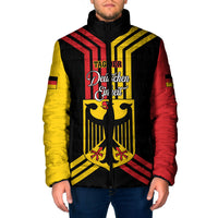 Personalised Tag Der Deutschen Einheit Padded Jacket Happy Unity Day