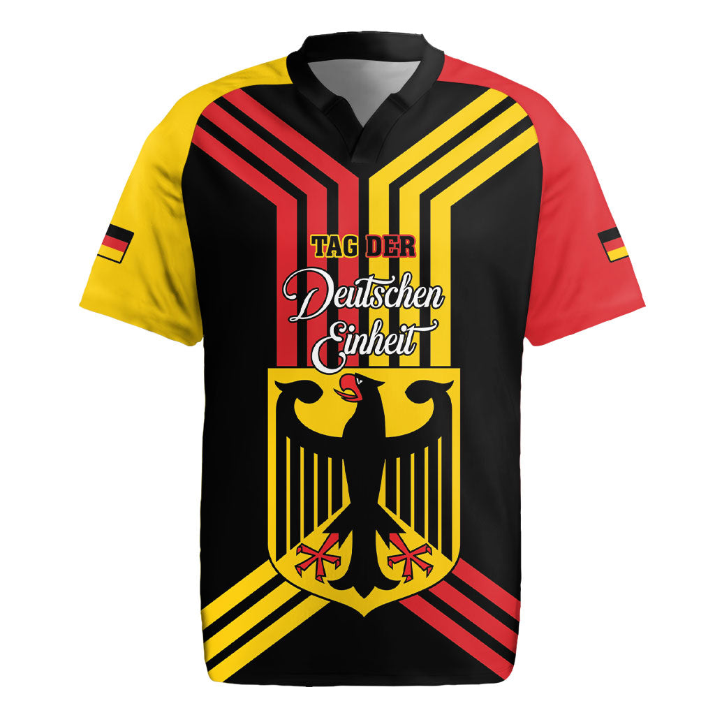 Personalised Tag Der Deutschen Einheit Rugby Jersey Happy Unity Day