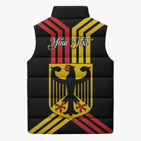 Personalised Tag Der Deutschen Einheit Sleeveless Puffer Jacket Happy Unity Day