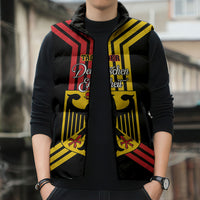 Personalised Tag Der Deutschen Einheit Sleeveless Puffer Jacket Happy Unity Day