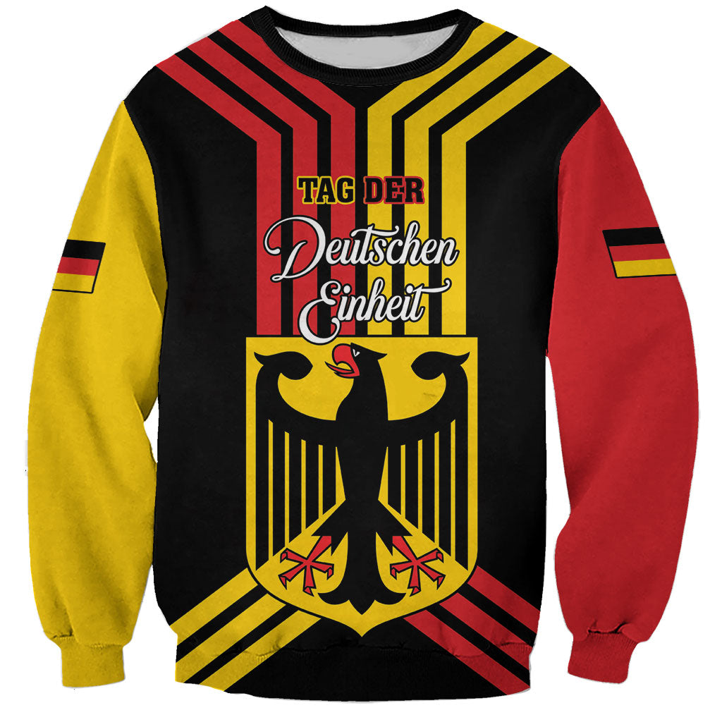 Personalised Tag Der Deutschen Einheit Sweatshirt Happy Unity Day