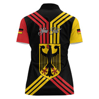 Personalised Tag Der Deutschen Einheit Women Polo Shirt Happy Unity Day