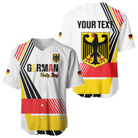 Personalised German Unity Day Baseball Jersey Deutschland Flag Stylized