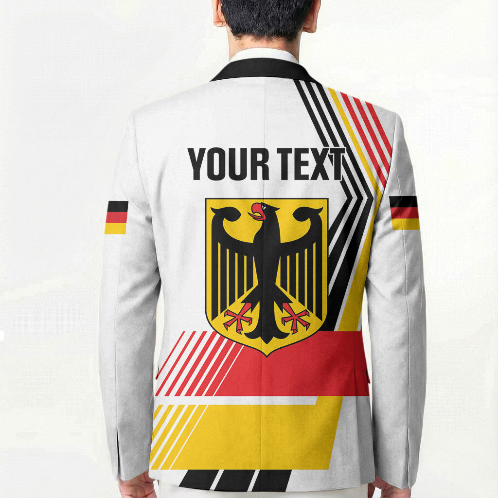 Personalised German Unity Day Blazer Deutschland Flag Stylized
