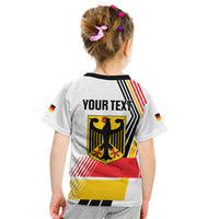 Personalised German Unity Day Kid T Shirt Deutschland Flag Stylized