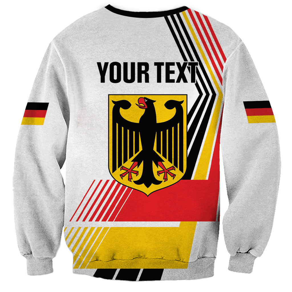 Personalised German Unity Day Sweatshirt Deutschland Flag Stylized
