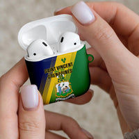 Saint Vincent and the Grenadines AirPods Case Coat of Arms Flag Stylized