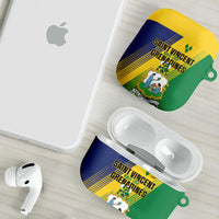 Saint Vincent and the Grenadines AirPods Case Coat of Arms Flag Stylized