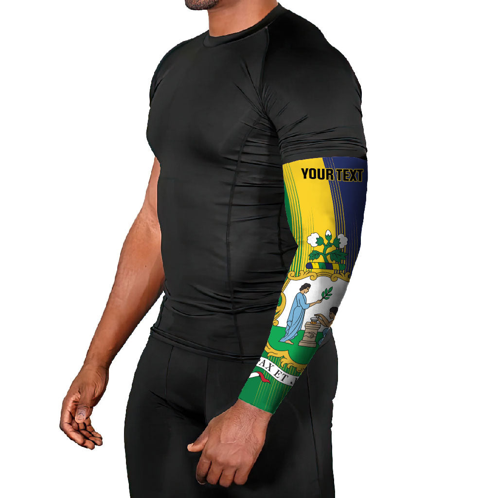 Personalised Saint Vincent and the Grenadines Arm Sleeves Coat of Arms Flag Stylized