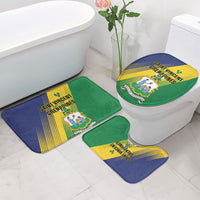 Saint Vincent and the Grenadines Bathroom Set Coat of Arms Flag Stylized