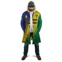 Personalised Saint Vincent and the Grenadines Cloak Coat of Arms Flag Stylized