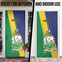 Personalised Saint Vincent and the Grenadines Door Cover Coat of Arms Flag Stylized