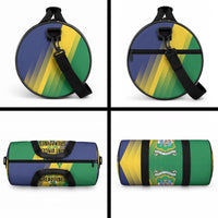 Saint Vincent and the Grenadines Duffle Bag Coat of Arms Flag Stylized