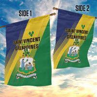 Saint Vincent and the Grenadines Garden Flag Coat of Arms Flag Stylized
