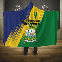 Saint Vincent and the Grenadines Hooded Blanket Coat of Arms Flag Stylized