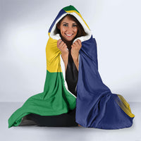 Saint Vincent and the Grenadines Hooded Blanket Coat of Arms Flag Stylized