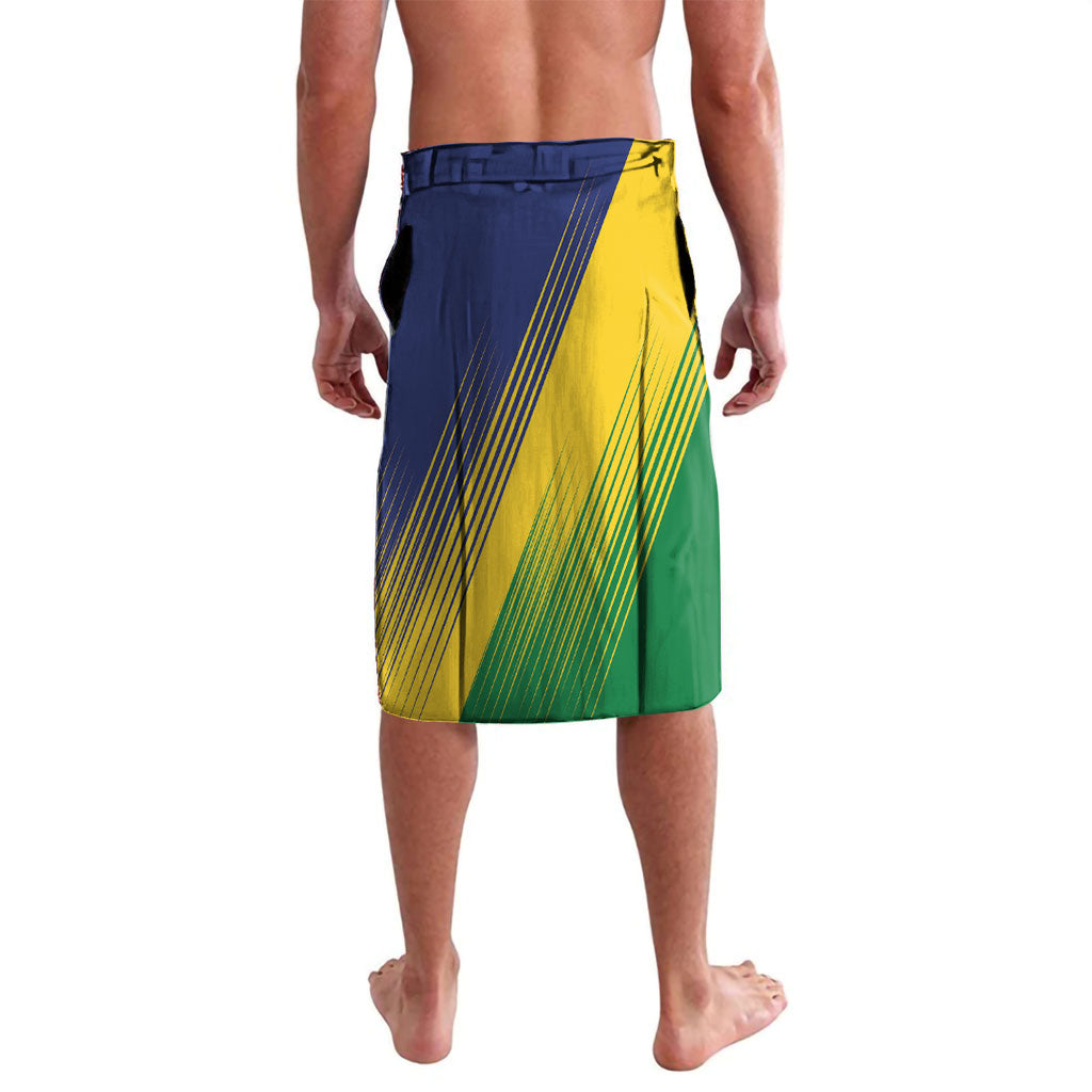 Personalised Saint Vincent and the Grenadines Lavalava Coat of Arms Flag Stylized