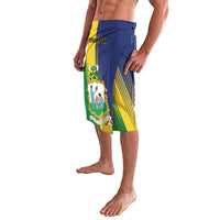 Personalised Saint Vincent and the Grenadines Lavalava Coat of Arms Flag Stylized