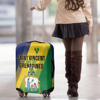 Saint Vincent and the Grenadines Luggage Cover Coat of Arms Flag Stylized