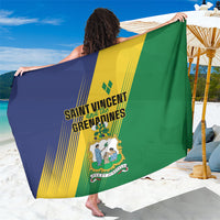 Saint Vincent and the Grenadines Sarong Coat of Arms Flag Stylized