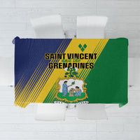 Saint Vincent and the Grenadines Tablecloth Coat of Arms Flag Stylized
