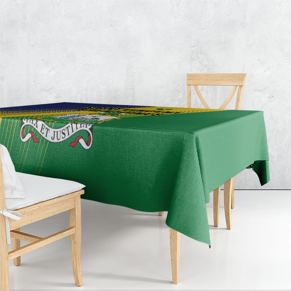 Saint Vincent and the Grenadines Tablecloth Coat of Arms Flag Stylized