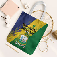 Saint Vincent and the Grenadines Tote Bag Coat of Arms Flag Stylized
