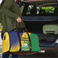 Saint Vincent and the Grenadines Travel Bag Coat of Arms Flag Stylized