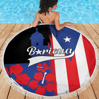 Boricua Beach Blanket Puerto Rico El Morro Flag Style - Wonder Print Shop