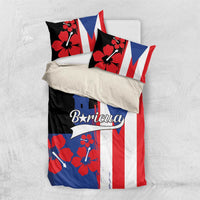 Boricua Bedding Set Puerto Rico El Morro Flag Style - Wonder Print Shop