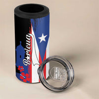 Personalized Boricua 4 in 1 Can Cooler Tumbler Puerto Rico El Morro Flag Style - Wonder Print Shop