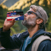 Personalized Boricua 4 in 1 Can Cooler Tumbler Puerto Rico El Morro Flag Style - Wonder Print Shop