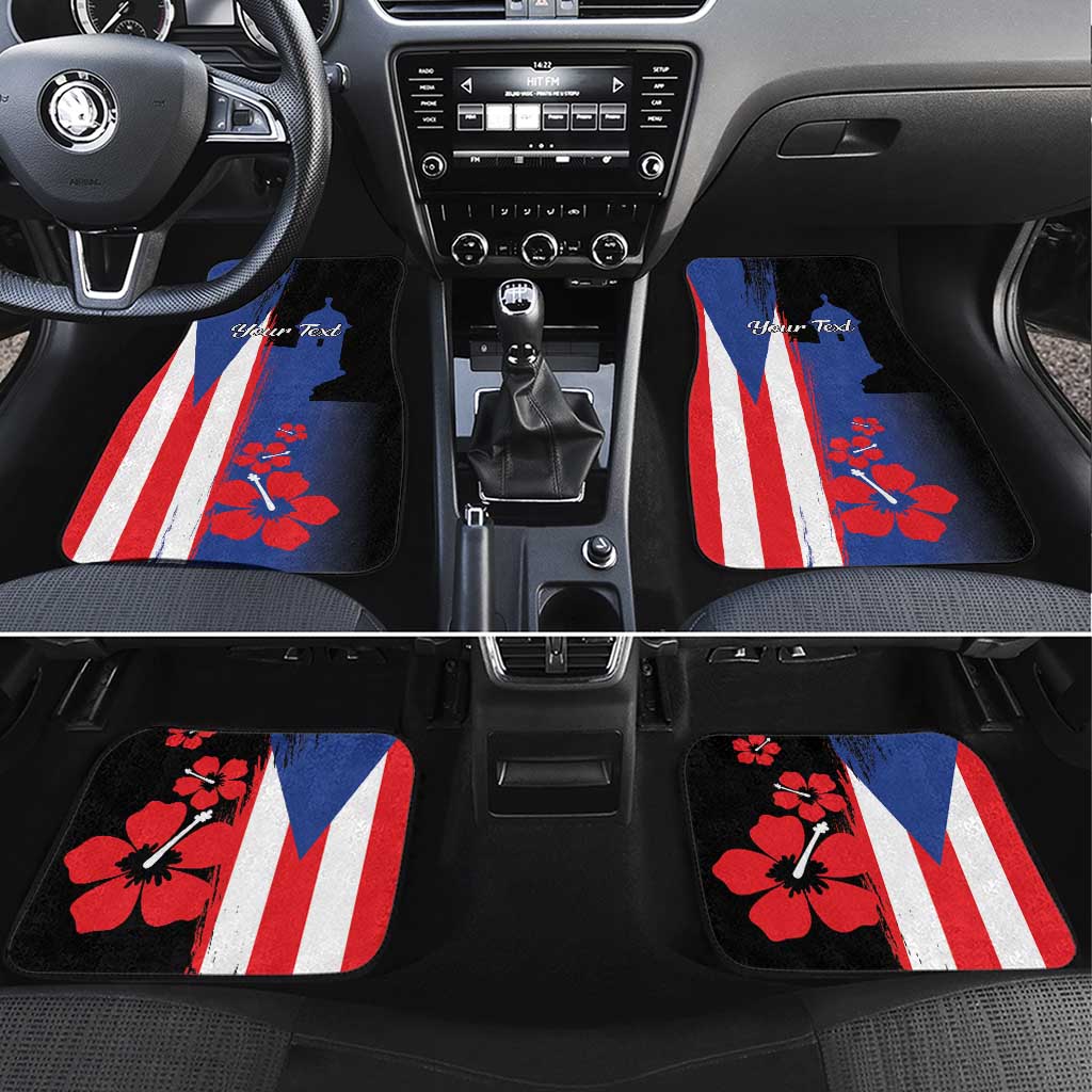 Boricua Car Mats Puerto Rico El Morro Flag Style - Wonder Print Shop