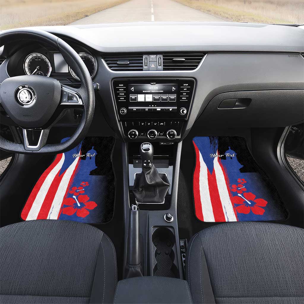 Boricua Car Mats Puerto Rico El Morro Flag Style - Wonder Print Shop