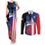 Personalized Boricua Couples Matching Tank Maxi Dress and Long Sleeve Button Shirt Puerto Rico El Morro Flag Style - Wonder Print Shop