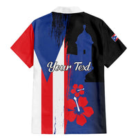 Personalized Boricua Family Matching Mermaid Dress and Hawaiian Shirt Puerto Rico El Morro Flag Style - Wonder Print Shop