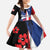 Personalized Boricua Family Matching Summer Maxi Dress and Hawaiian Shirt Puerto Rico El Morro Flag Style - Wonder Print Shop