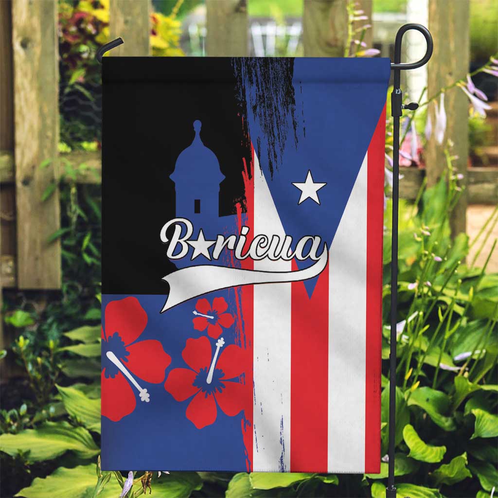 Boricua Garden Flag Puerto Rico El Morro Flag Style - Wonder Print Shop