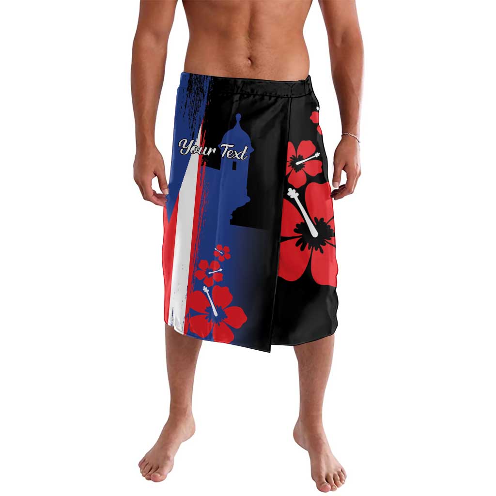 Personalized Boricua Lavalava Puerto Rico El Morro Flag Style - Wonder Print Shop