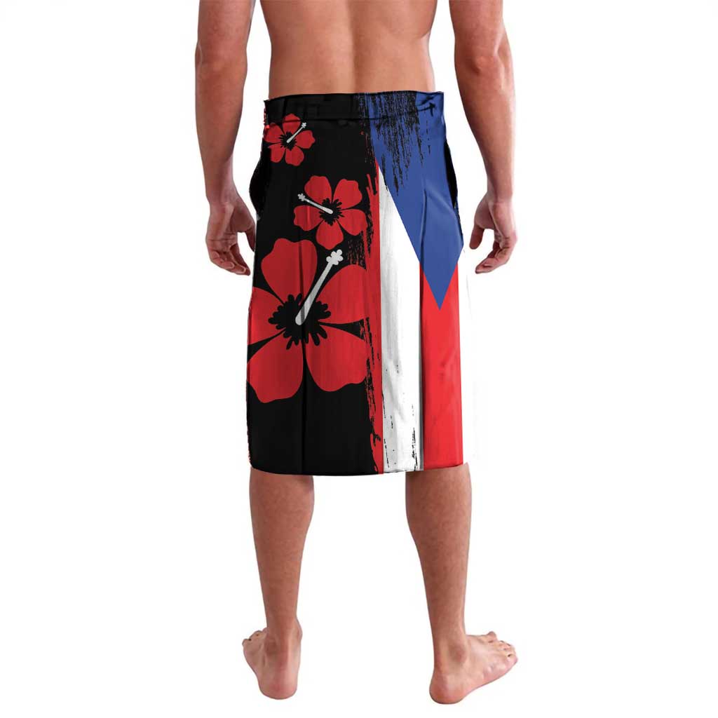 Personalized Boricua Lavalava Puerto Rico El Morro Flag Style - Wonder Print Shop