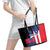 Boricua Leather Tote Bag Puerto Rico El Morro Flag Style - Wonder Print Shop