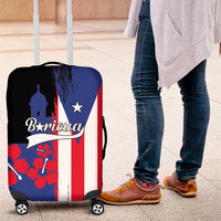 Boricua Luggage Cover Puerto Rico El Morro Flag Style - Wonder Print Shop