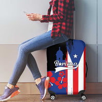 Boricua Luggage Cover Puerto Rico El Morro Flag Style - Wonder Print Shop